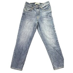 Ella Moss High Waist Straight Leg Jeans Stretch Denim Womens Size 4/27